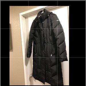 Winter long trench coat